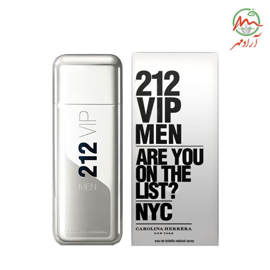 تصویر عطر ادکلن ۲۱۲ وی آی پی مردانه | Carolina Herrera 212 VIP Men