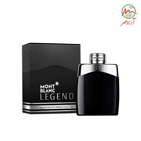 تصویر عطر مردانه مون بلان مدل Mont Blanc Legend